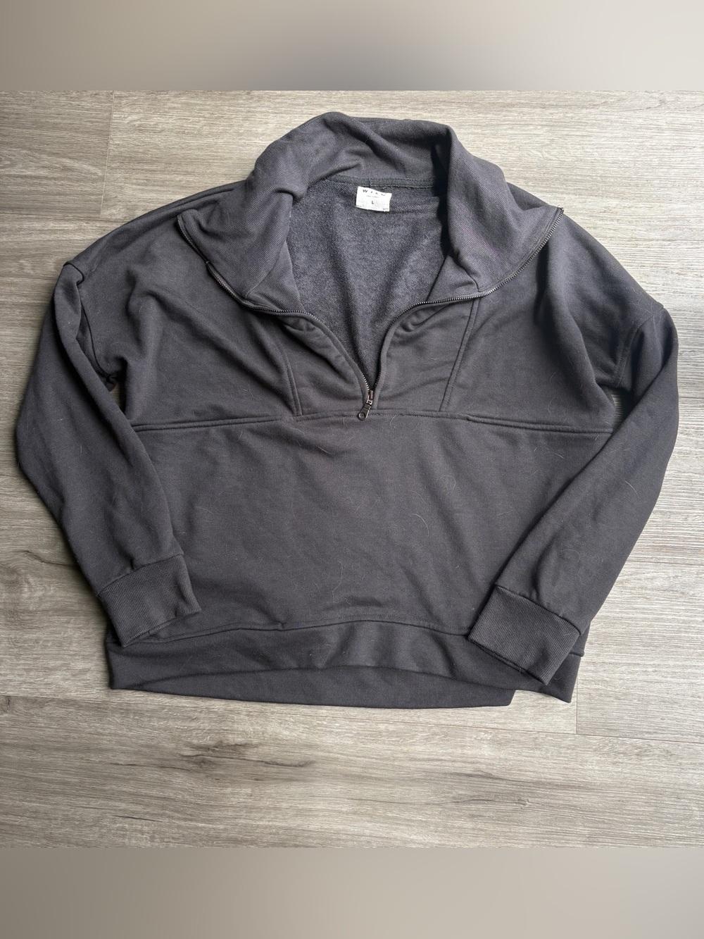 WILO The Label 1/4 Zip French Terry Sweatshirt